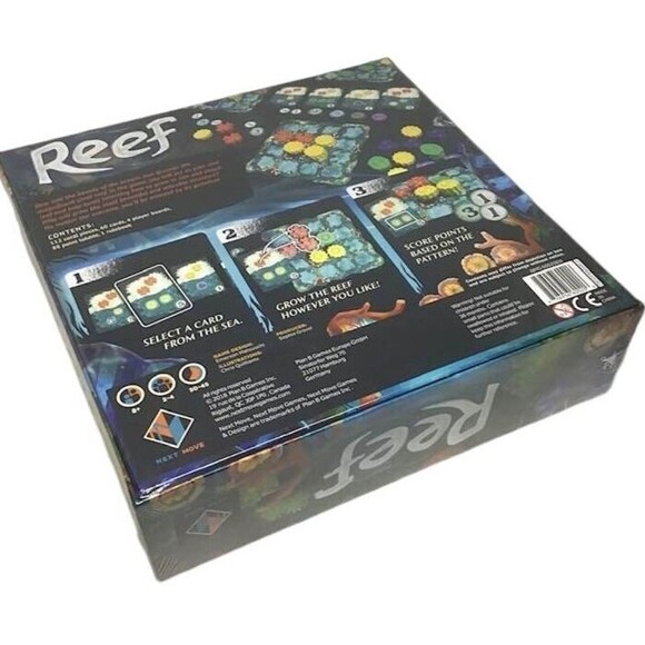 Reef Game Ocean Coral Grow Build Cards Board Emerson Matsuuchi NEW Sealed - Picture 5 of 6